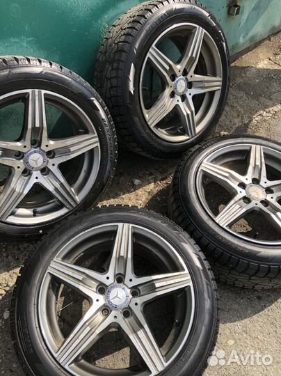 Колеса на mercedes r17 зимние