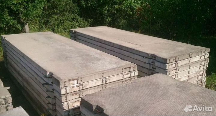 Дорожная плита жби 3x1.75 опт