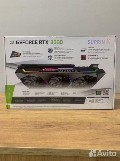 Видеокарта rtx 3080 10gb