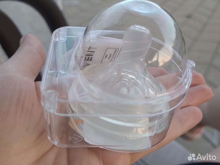 Соска на бутылку Philips avent natural с 1 мес