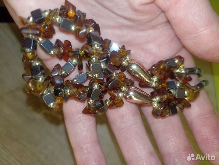 Винтажное ожерелье времён СССР