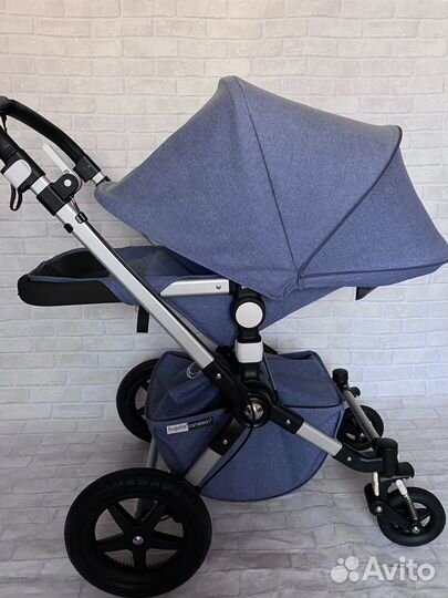 Коляска Bugaboo cameleon 3 3в1 Blue/Melange