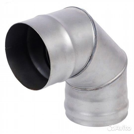 Колено Везувий 90 3 секции aisi 430/1,0 мм 200 м