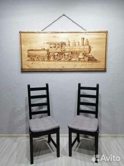 Большая Картина на досках 