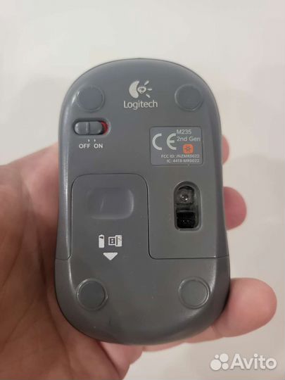 Беспроводная мышь logitech m235