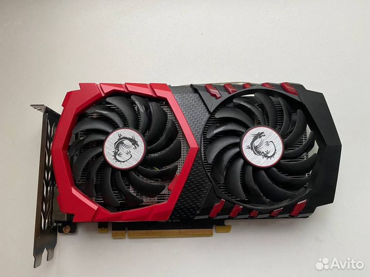 Видеокарта MSI GTX 1050 Ti gaming X 4G