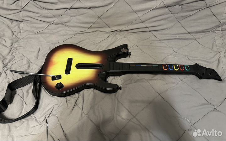 Гитара Guitar Hero ps2 wireless и барабаны