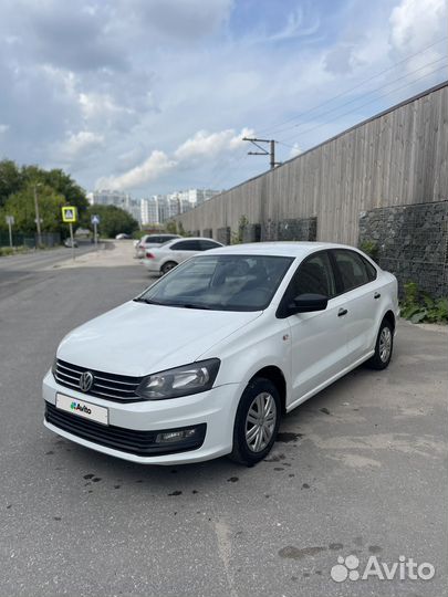 Volkswagen Polo 1.6 МТ, 2018, 115 000 км