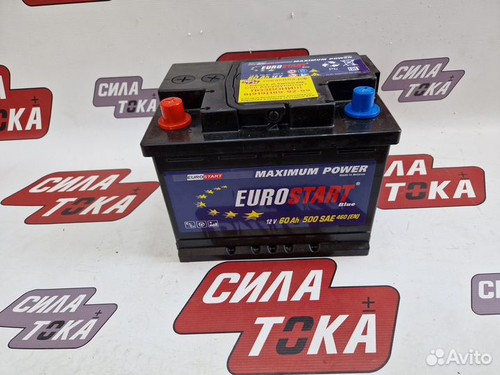 Аккумулятор 60ач EuroStart Новый с гарантией