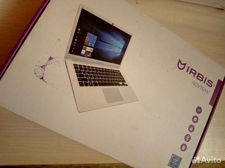 Ноутбук Irbis новый