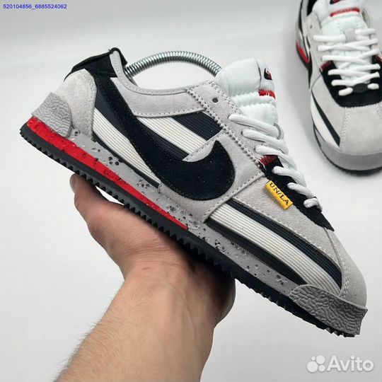 Кроссовки Nike Cortez Union Grey (Арт.91677)