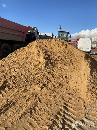 Песок карьерный