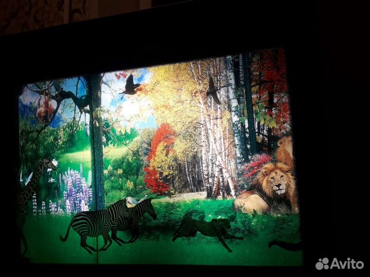 Светильник- ночник, в виде телевизора