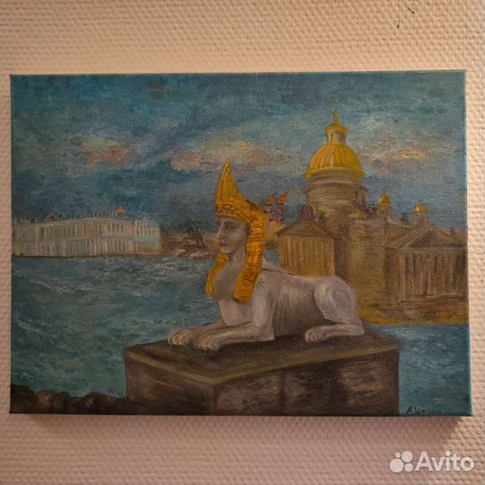 Картина холст масло 