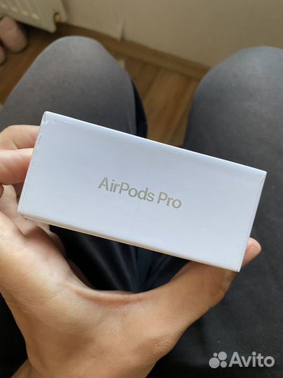 Коробка air pods pro с проводом