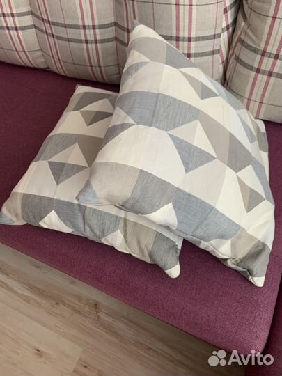 Декоративные подушки 50на 50, чехлы сменные