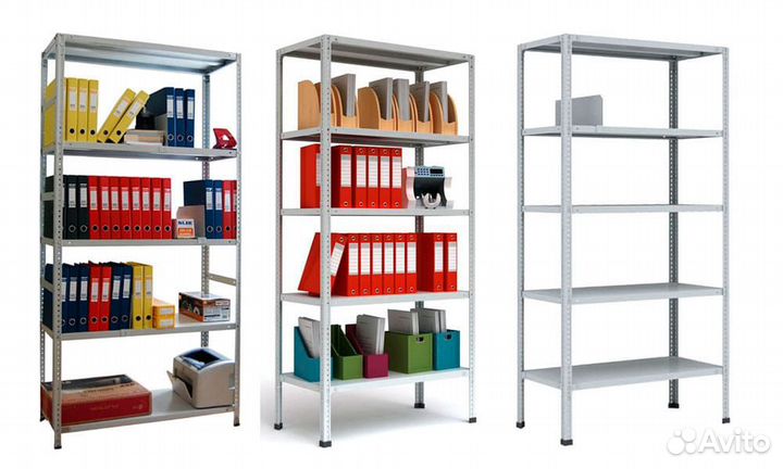 Складской стеллаж металлический от производителя