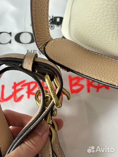 Сумка женская coach кожа