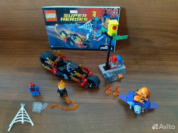 Lego Marvel с инструкциями