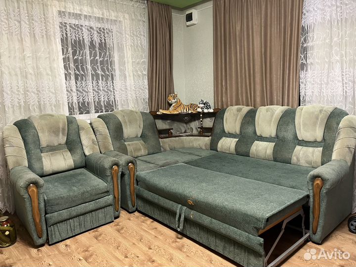 Угловой диван бу