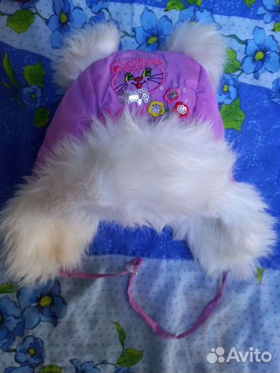 Шапка на 2-4года