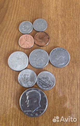 Монеты разные США