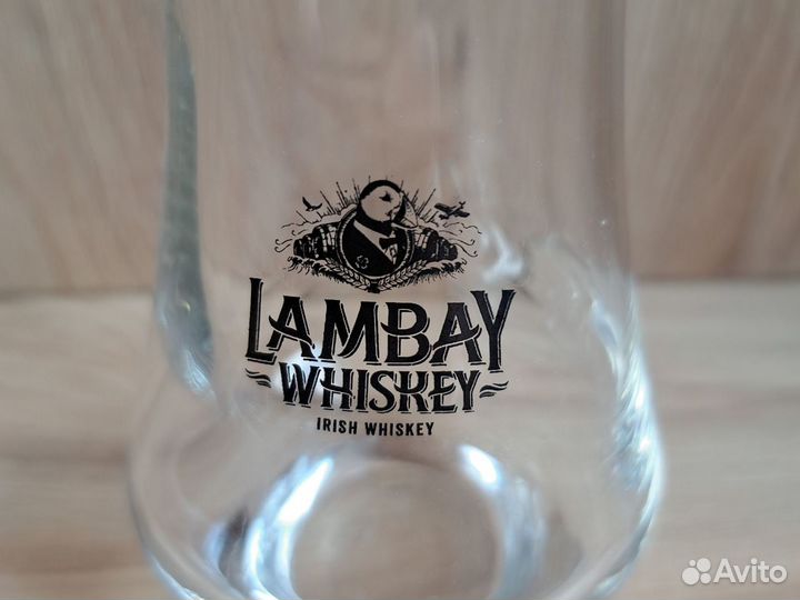 Бокалы /стаканы стеклянные Lambay Whiskey, 2 шт