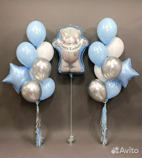 Воздушные гелиевые шары на выписку с доставкой