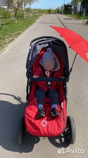 Коляска bugaboo cameleon 3 на черной раме
