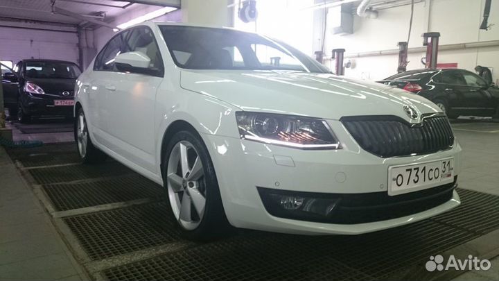 Skoda Octavia A7 многорычажка Пружины -30 eibach