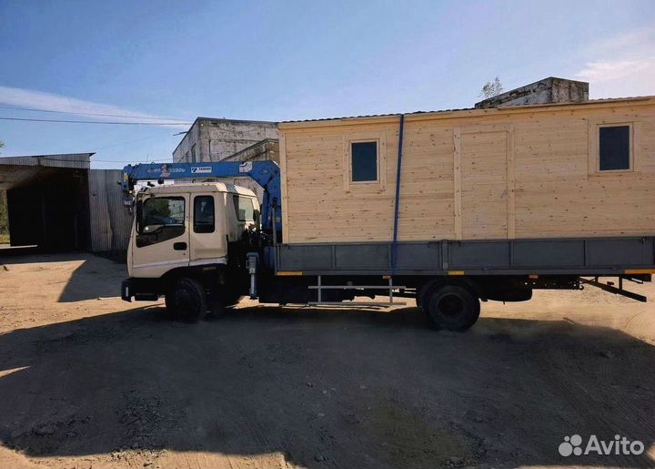 Металлический блок бытовка