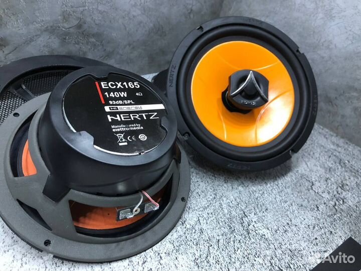 Hertz ECX 165 coax 140W