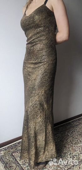 Платье вечернее винтаж бархат Mango M-L-XL y2k