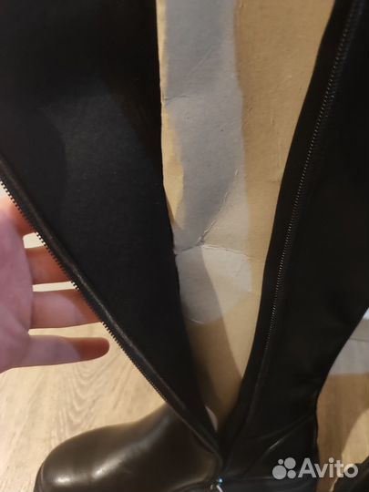 Сапоги женские демисезонные 37
