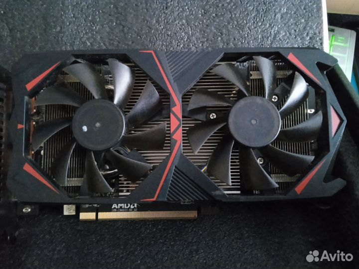 Видеокарта rx580 4gb