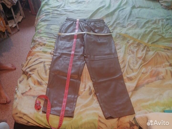 Кожаные брюки zola