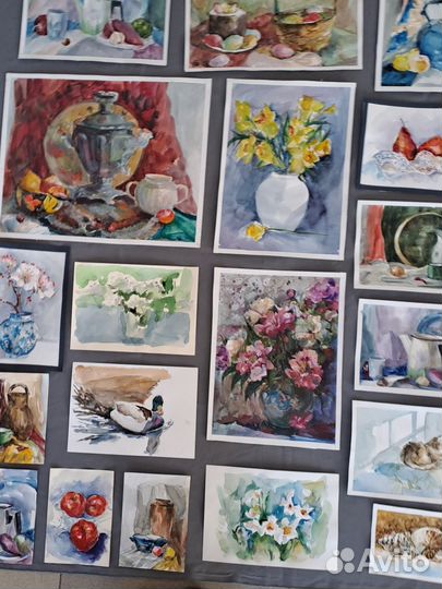 Учебные этюды (живопись)