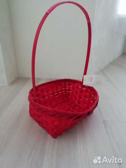 Корзина бамбуковая для цветов, подарков