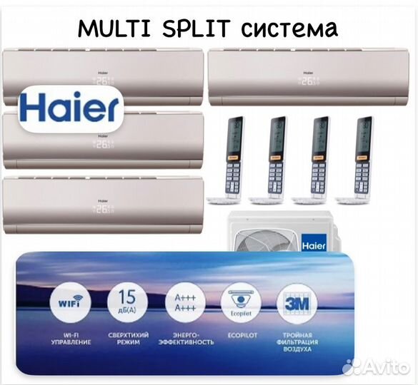 Мульти сплит-система Haier