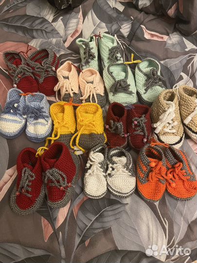 Пинетки вязаные