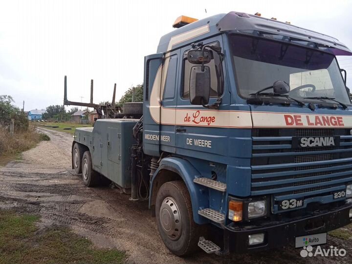Scania 3-Series с КМУ, 1991