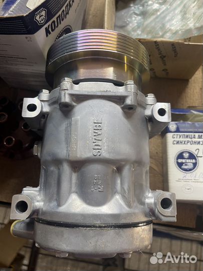 Компрессор кондиц Renault logan/sandero/kangoo/dus