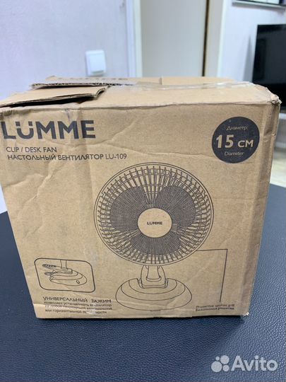 Вентилятор настольный