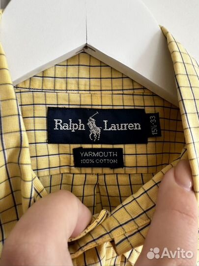 Ralph lauren рубашка оригинал