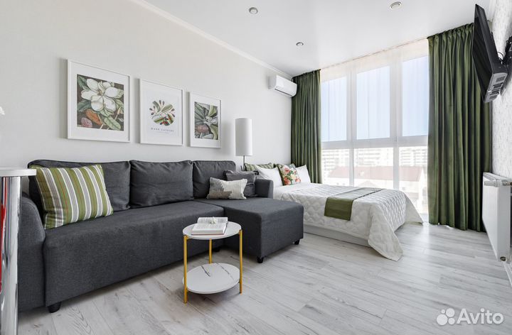 Аренда фотостудии Фламинго Кокон Панорамные окна