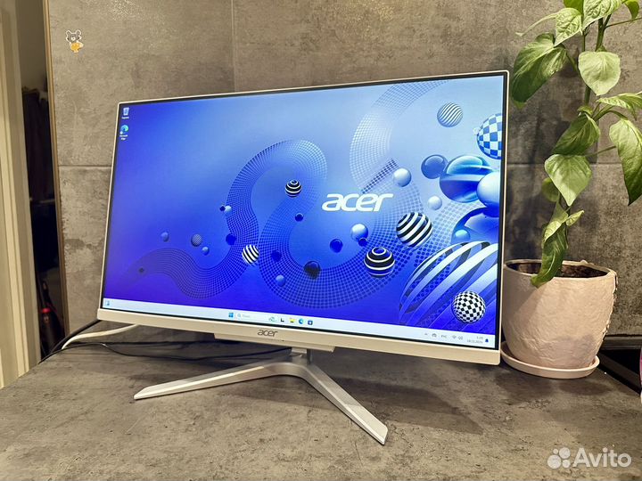 Моноблок Acer C24-860 / i3-7130 / 8gb / SSD-256gb