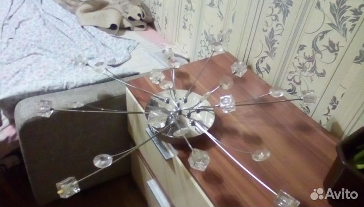 Люстра потолочная бу с пультом