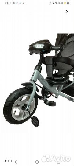 Детский трехколесный велосипед новый