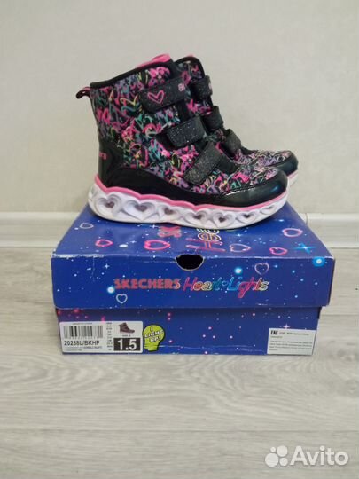 Skechers ботинки для девочки