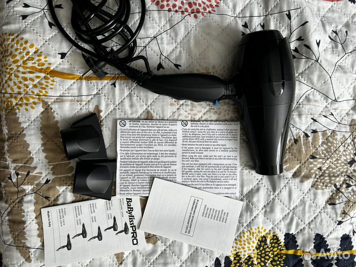 Фен babyliss caruso 6510